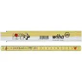 Wiha 41020012 Duimstok LongLife Plus 2 m metrisch, 10 delen 15 mm - 27059