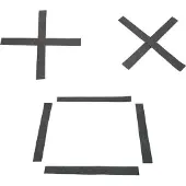 Stroops AGILITY SLATS rubber, set van 12 stuks