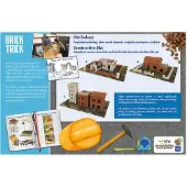 Brick Trick bouwset XL bouwplaats - creatief speelgoed met echte stenen.