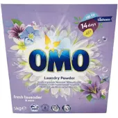 Omo Waspoeder Lavendel 100 Wasbeurten 5 Kg