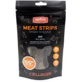 4DOGS – Vleessticks met rundvlees en hertengewei – 100 g – Natuurlijk – Proteïnerijk