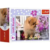 Trefl Minipuzzel 54 stukjes - Schattige huisdierenhond