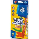 Astra Oliepastels 12 Kleuren - Huisdier Vriendelijk