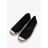 WITTCHEN - Espadrilles - Zwart - Gevlochten Teen - Textiel