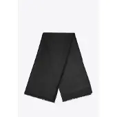 WITTCHEN - Dames Bamboe Sjaal - Monogram - Zwart - Bamboevezel