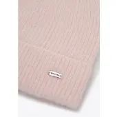 WITTCHEN - Plooi Rand - Fluffy Acryl - Roze - Metalen Logo