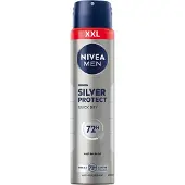 Nivea MEN Silver Protect - Antibacteriële Antiperspirant Spray - 250ml - Snel Droog - Met Zilverionen
