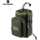 RockBros 2-in-1 Fietstas: Bidonhouder & Zadeltas - Groen