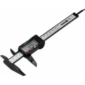 VOREL Digitale schuifmaat 150 mm / 0,01 mm Carbon 15113