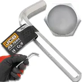 JCB - Inbussleutel - 14mm - CrV - L-vormig