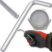 JCB - Imbus Sleutel - 5mm - Chroom-Vanadiumstaal - Zeskantig