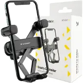 Wozinsky Gravity Telefoonhouder voor Auto Ventilatierooster Zwart