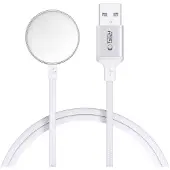 Tech-Protect MC02 Ultraboost magnetische oplaadkabel, 100 cm, voor Apple Watch, wit