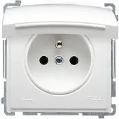 Kontakt-Simon Contactdoos Simon BMGZ1B.01/11, wit, kunststof, IP44, 250 V, 75 mm, 50 mm