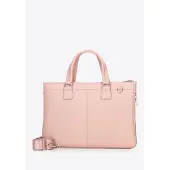 WITTCHEN Dames 14, 5" Laptoptas in Imitatieleer Roze