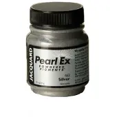 Jacquard Pearl Ex Pigment 21 g Zilver
