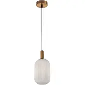 ITALUX hanglamp DELLA 1 E27, goud, 20 cm