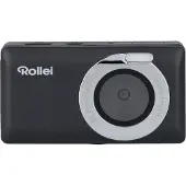 Rollei Compactline Pocket Compactcamera 50 MP CMOS 8160 x 6120 Pixels Zwart