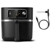 Philips Airfryer XXL Connected HD9880/90 + Voedselthermometer