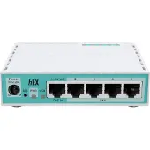 Mikrotik hEX bedrade router Gigabit Ethernet Wit