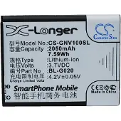 123accu Gionee BL-G020 accu (2050 mAh, huismerk)