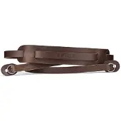 Leica 14684 Draagband met Schouderpad Leer - Dark Brown