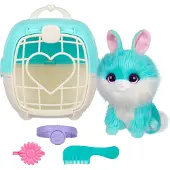 SCRUFFALUVS Animal en peluche Boule de poils Bleu