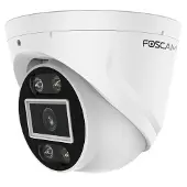 Foscam T8EP 4K UHD Turret Beveiligingscamera – 8MP PoE Camera voor Buiten – Actieve Afschrikking met Sirene en Spotlight – Slimme Detectie – Nachtzicht – IP66 – Wit