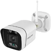 Foscam V8P Beveiligingscamera - 4K/8MP - Dual-band - WiFi - Camera met geluid- en lichtalarm - Wit