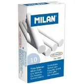 Milan Schoolbordkrijt 8 Cm Wit 10 Stuks