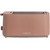 Create - Broodrooster 950W - Met veiligheidssysteem - Zes vermogensstanden - Mokka - TOAST STUDIO XL