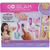 Cool Maker , GO GLAM Studio Nagelset, Style 200 Nagels, 4 Ontwerpen, 2 Polish Applicators & Mask