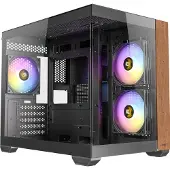Antec CX600M Wood - Zwart