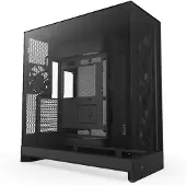 NZXT PC-behuizing H9 FLOW 2025 Mid-tower Zwart met zij- en voorpaneel van gehard glas