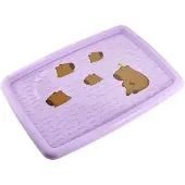 Keeeper opbergbox Karolina Capybara, 45 liter, soft purple, 40x55x30 cm