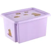 Keeeper opbergbox Karolina Capybara, 15 liter, soft purple, 38x29x20,5 cm