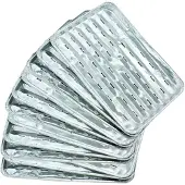 Fackelmann Set van 20 aluminium bakjes 34 x 23 cm