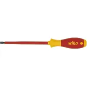 Wiha Schroevendraaier SoftFinish electric sleufkop 4,5 x 125 mm op blisterverpakking - 43386