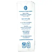 Hygostar papieren hygienezakjes, bedrukt, wit