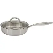 Fackelmann Sauteerpan 24 cm van 18/10 roestvrij staal Triply Vita3