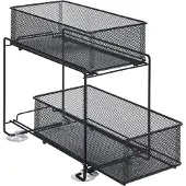Zeller Kast etagère - kastmand - kastmand Keukenmand GIOMA, 2 niveaus, WENKO