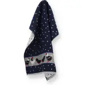 Bunzlau Castle Keukendoek Kip Donkerblauw