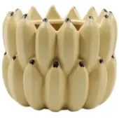 Mansion Atmosphere Pot Banana Pop geel 20cm