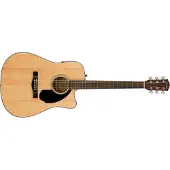 Fender CD-60SCE Dreadnought Electro Acoustic Natural