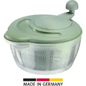Westmark Slacentrifuge, inhoud: 5 l, ø 26 cm, kunststof, BPA-vrij, Fortuna, kleur: doorzichtig/mint groen, 2432224M