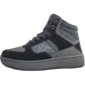 Kappa Kinderschuhe Jungen Schnürstiefel Schwarz Freizeit