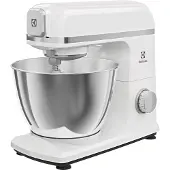 Electrolux E5KM1-4SWB, Staande mixer, Wit, Kneden, Mixen, 1,2 meter, 5 liter, Draaibaar