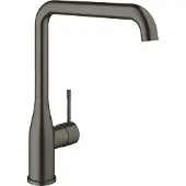 GROHE Essence New Keukenkraan L-uitloop Hard Graphite