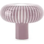 Kartell Tafellampe , Teresa, dimbare, Paars, Woonkamer, Kunststof, Designer