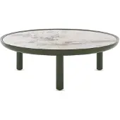 Kartell K-Top Tafel Ø 105 cm x H 35 cm | Symphonie|Green